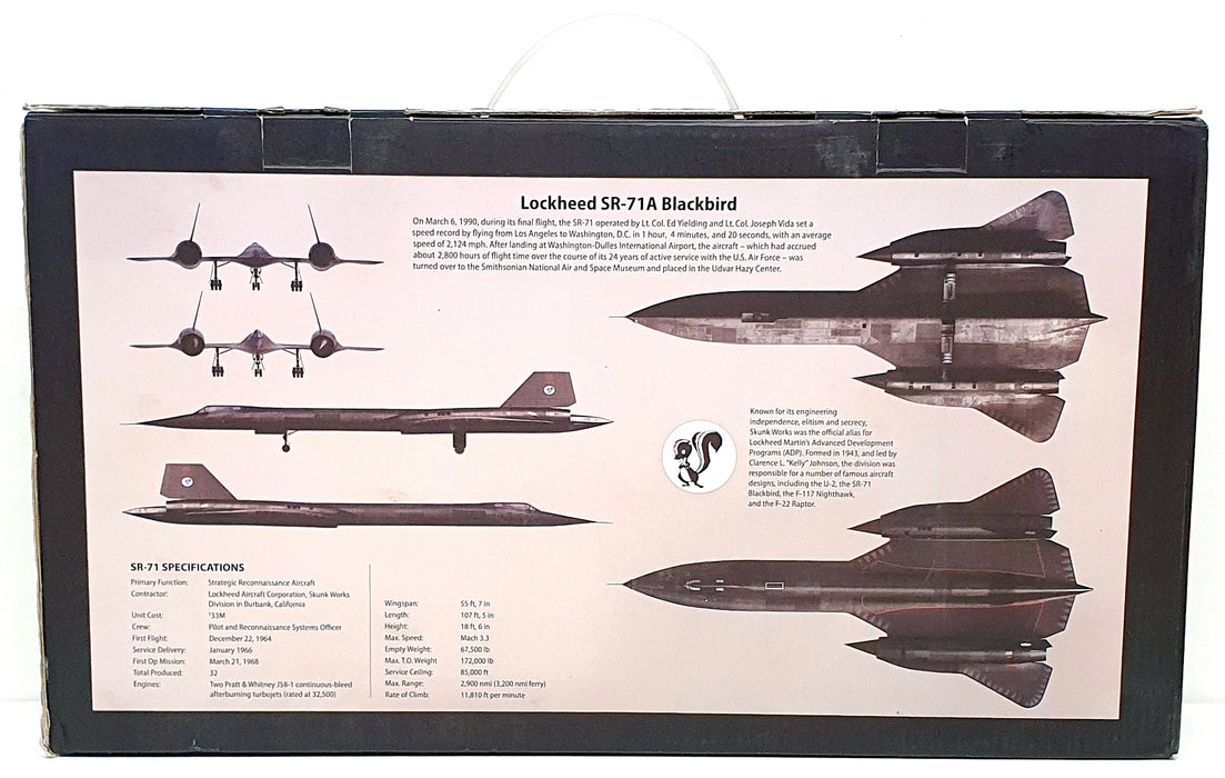 Air Force 1 Models 1/72 Scale AF1-00112 - Lockheed SR-71A Blackbird USAF 17972