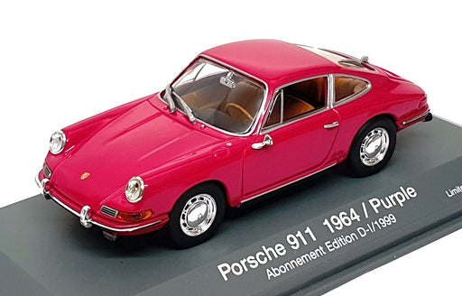 Minichamps 1/43 Scale Diecast 430 067129 - 1964 Porsche 911 - Purple