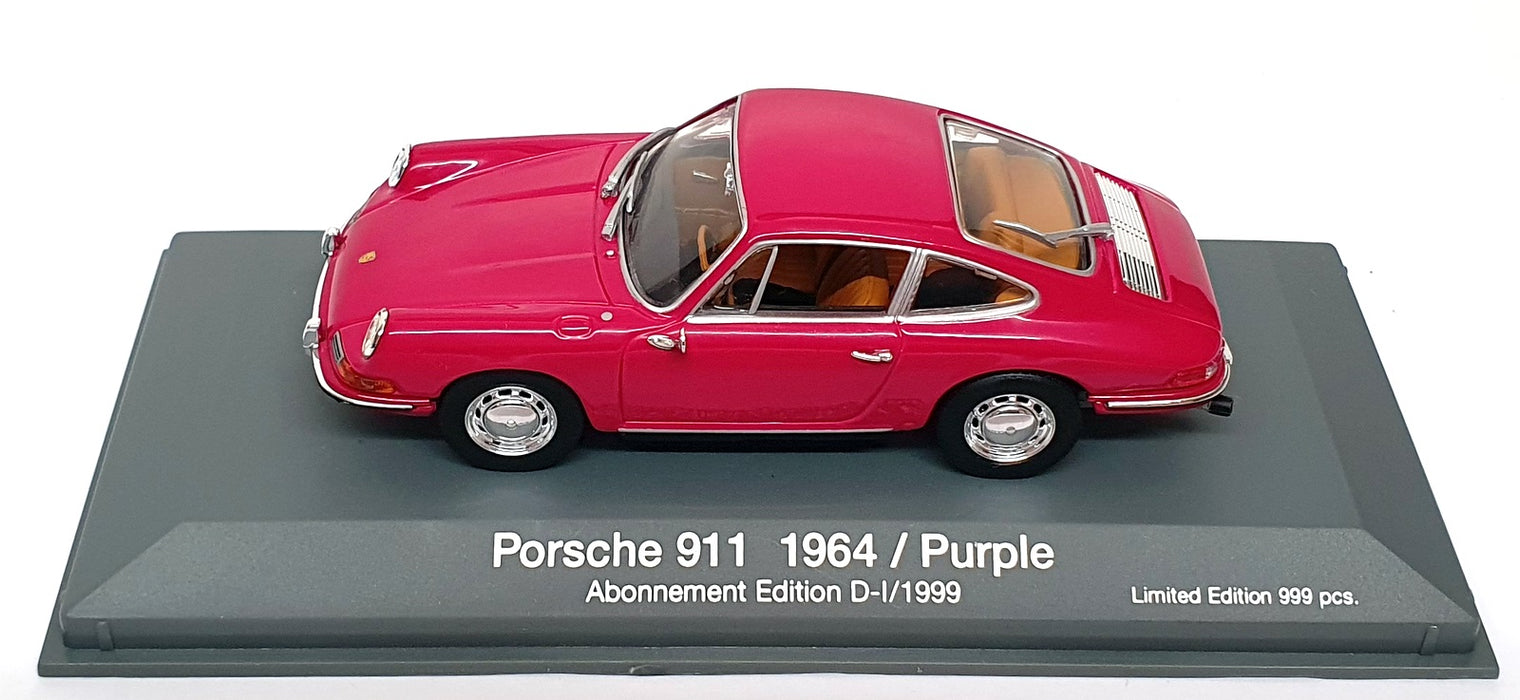 Minichamps 1/43 Scale Diecast 430 067129 - 1964 Porsche 911 - Purple
