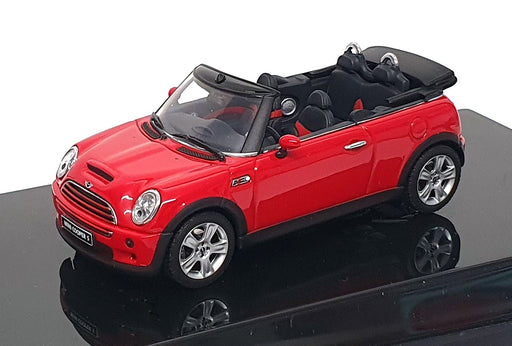 Autoart 1/43 Scale Diecast 54849 - Mini Cooper S Cabriolet - Red