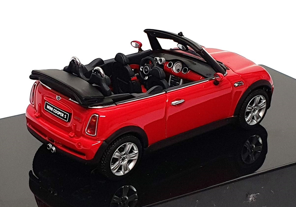 Autoart 1/43 Scale Diecast 54849 - Mini Cooper S Cabriolet - Red