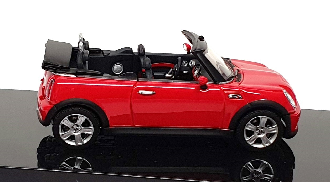 Autoart 1/43 Scale Diecast 54849 - Mini Cooper S Cabriolet - Red