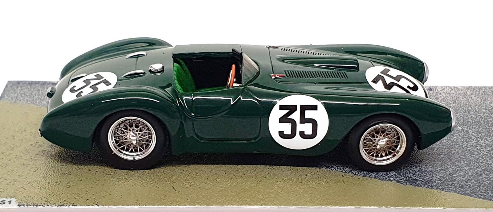Bizarre 1/43 Scale BZ211 - Frazer Nash Sebring #35 Le Mans 1955 - Green
