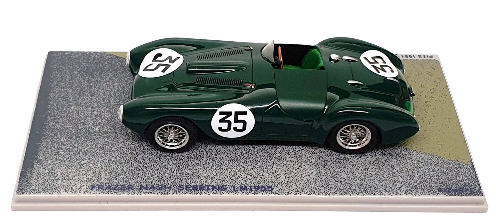 Bizarre 1/43 Scale BZ211 - Frazer Nash Sebring #35 Le Mans 1955 - Green