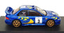 HPI 1/43 Scale 8577 - Subaru Imprezza #3 WRC 1997 McRae/Grist - Blue/Yellow