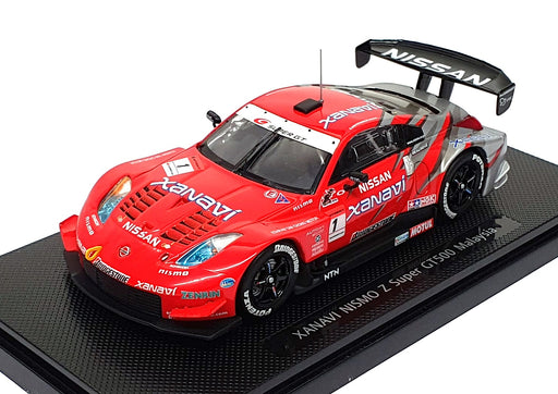 Ebbro 1/43 Scale 722 - Nissan Xanavi Nismo Z Super GT500 #1 Malaysia 2005