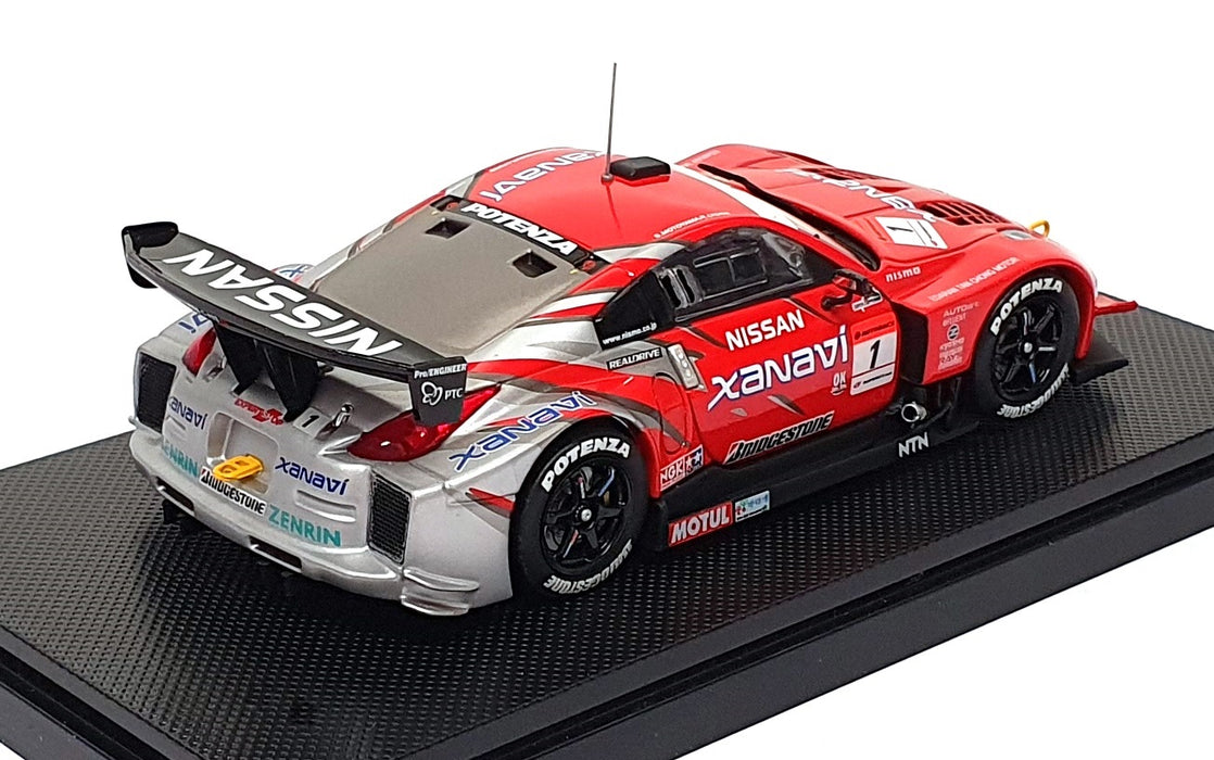 Ebbro 1/43 Scale 722 - Nissan Xanavi Nismo Z Super GT500 #1 Malaysia 2005