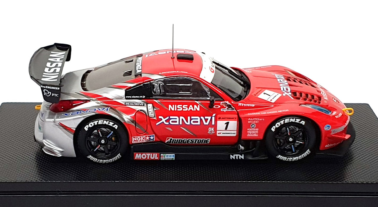 Ebbro 1/43 Scale 722 - Nissan Xanavi Nismo Z Super GT500 #1 Malaysia 2005