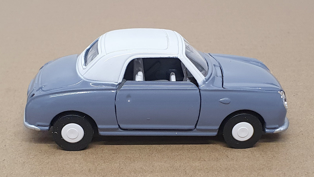 Diapet 1/40 Scale Diecast SV-28 - Nissan Figaro - Grey/White