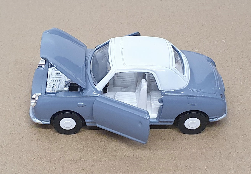 Diapet 1/40 Scale Diecast SV-28 - Nissan Figaro - Grey/White