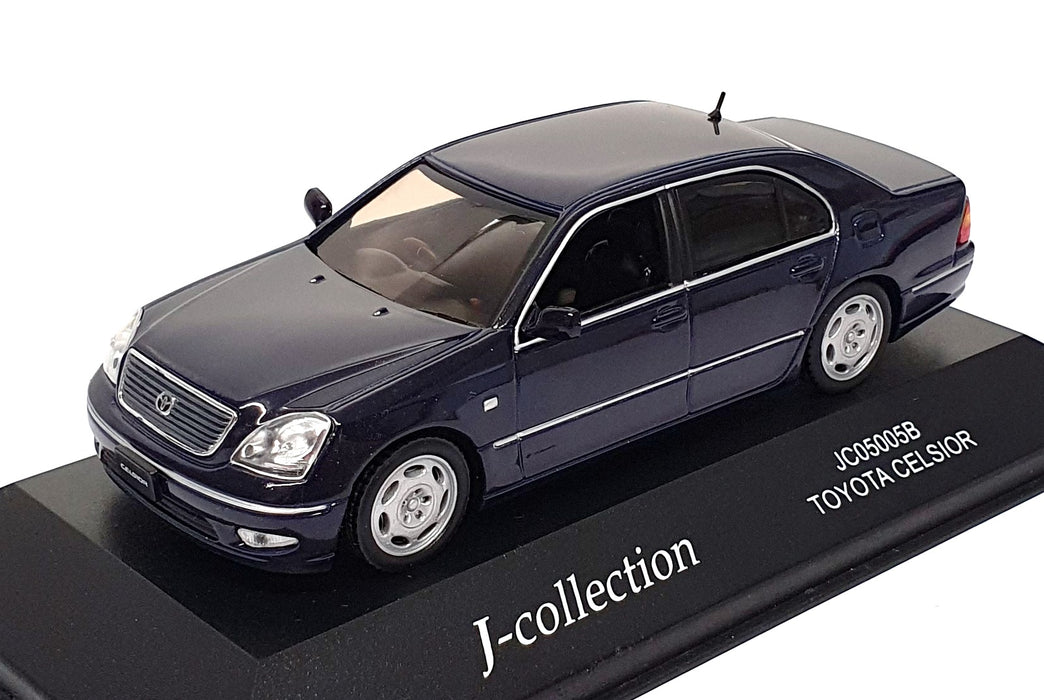 J Collection 1/43 Scale Diecast JC05005B - Toyota Celsior - Dk. Blue