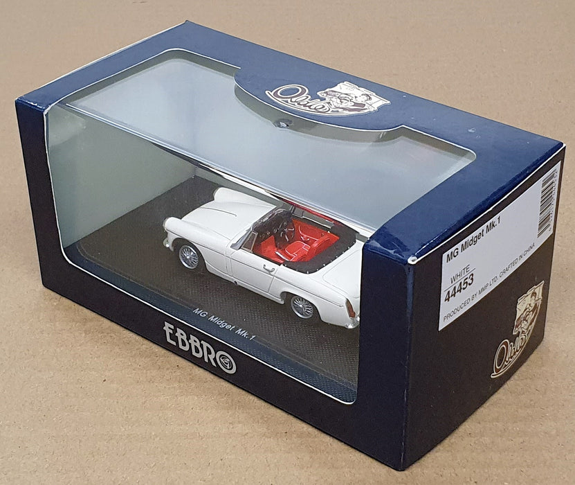 Ebbro 1/43 Scale Diecast 44453 - MG Midget Mk1 - White