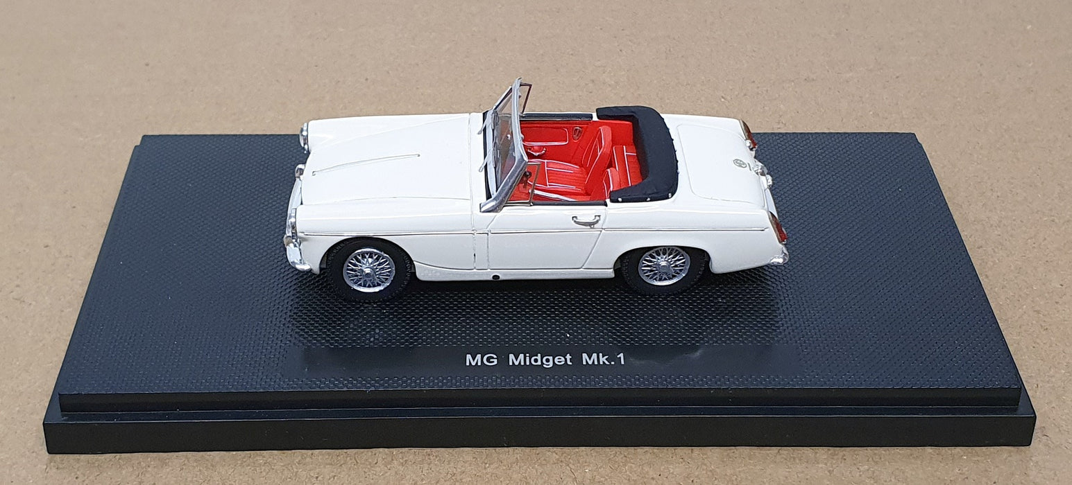 Ebbro 1/43 Scale Diecast 44453 - MG Midget Mk1 - White