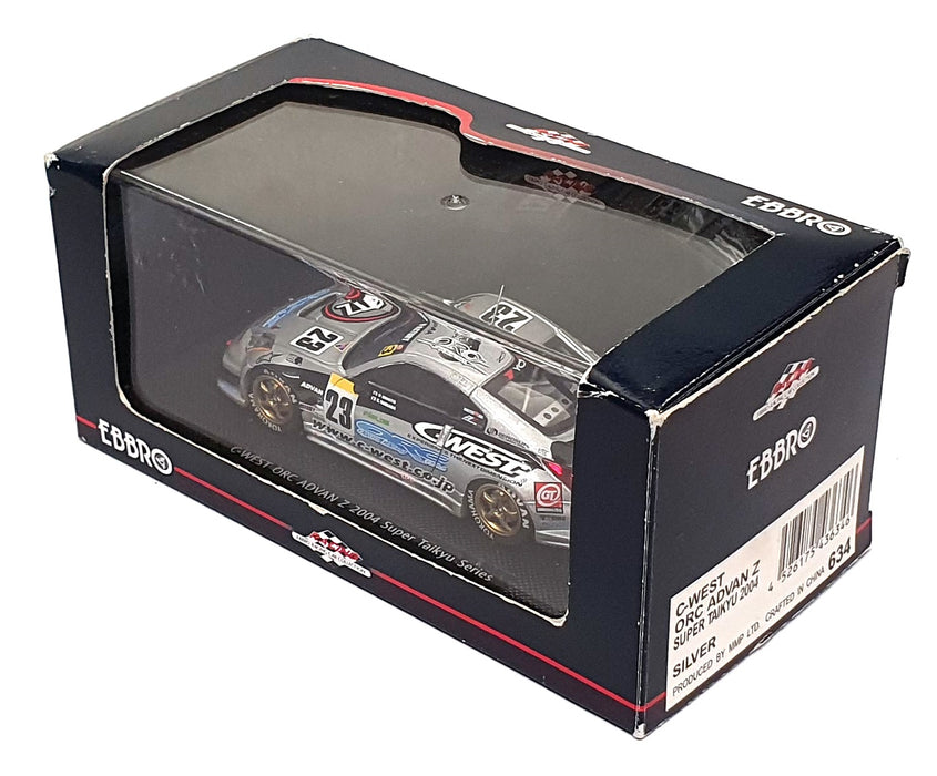 Ebbro 1/43 Scale 634 - Nissan C-WEST ORC ADVAN Z 2004 Super Taikyu Series #23