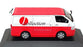 J Collection 1/43 Scale Diecast JC36002JC - Toyota Hi-Ace Van - Red/White