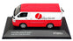 J Collection 1/43 Scale Diecast JC36002JC - Toyota Hi-Ace Van - Red/White