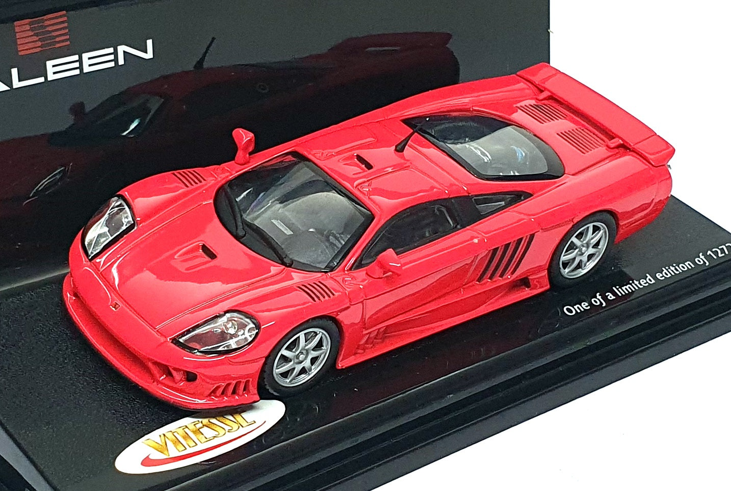 Vitesse 1/43 Scale Diecast 34521 - Saleen S7 Bright Signature - Red