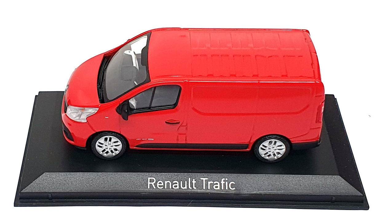 Norev 1/43 Scale Diecast 518022 - 2014 Renault Trafic Van - Red