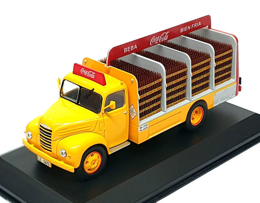 Ixo 1/43 Scale Diecast CC07Y - Ford Thames Coca-Cola Truck - Yellow