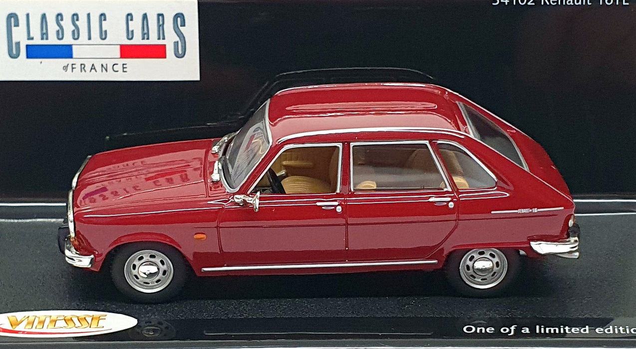Vitesse 1/43 Scale Diecast 34102 - Renault 16 TL - Dk. Red