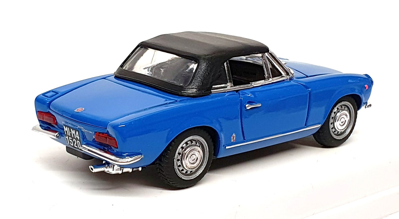 Exem 1/43 Scale Diecast EX21 - 1966 Fiat 124 Sport Spyder - Blue