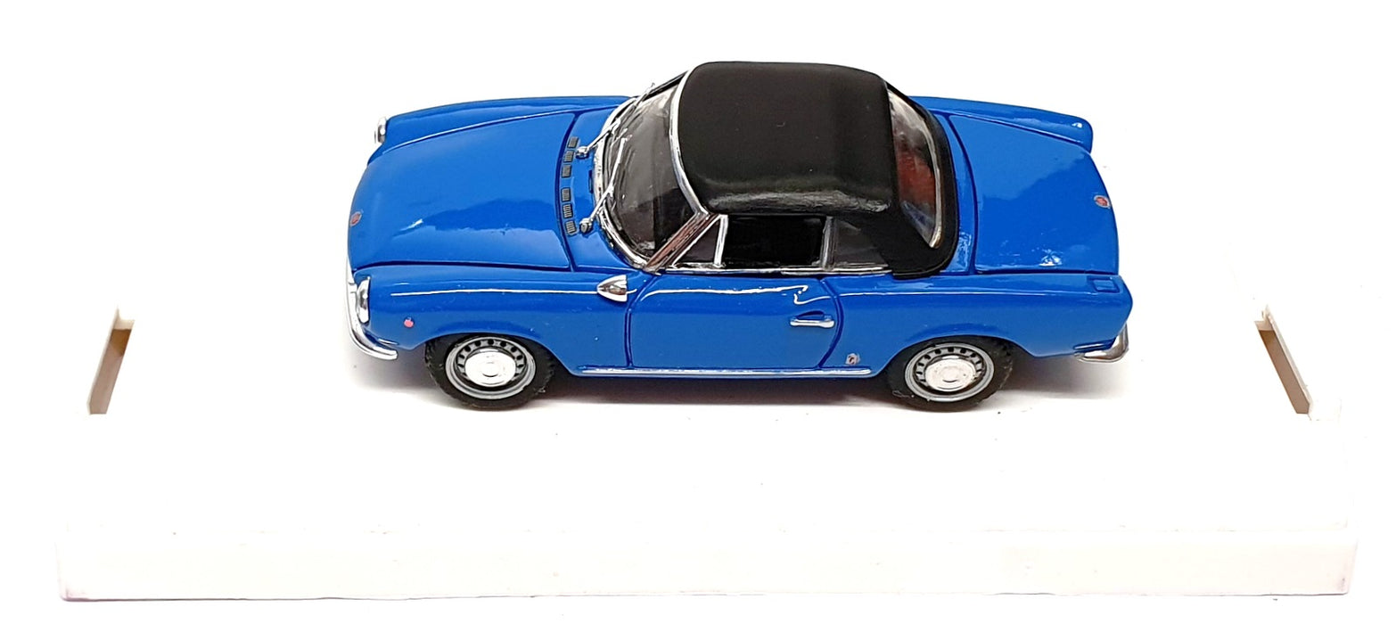 Exem 1/43 Scale Diecast EX21 - 1966 Fiat 124 Sport Spyder - Blue