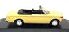 Minichamps 1/43 Scale 400 021132 - 1971 BMW 2002 Cabriolet - Yellow