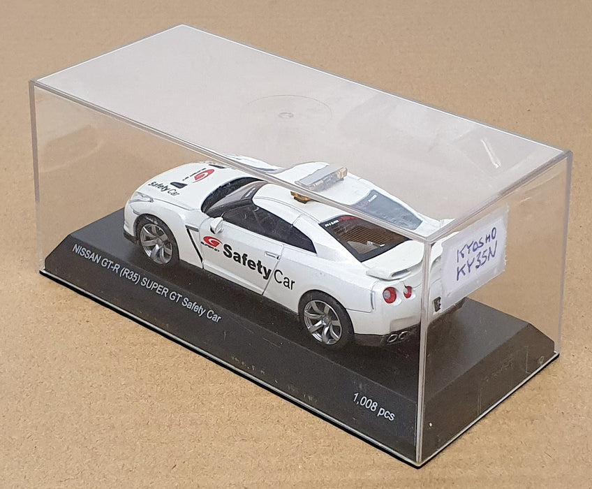 Kyosho 1/43 Scale KY35N - Nissan GT-R (R35) Super GT Safety Car - Pearl White