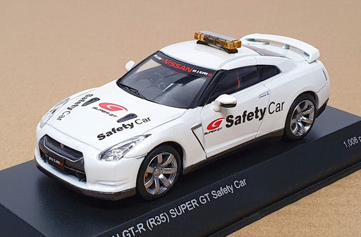 Kyosho 1/43 Scale KY35N - Nissan GT-R (R35) Super GT Safety Car - Pearl White