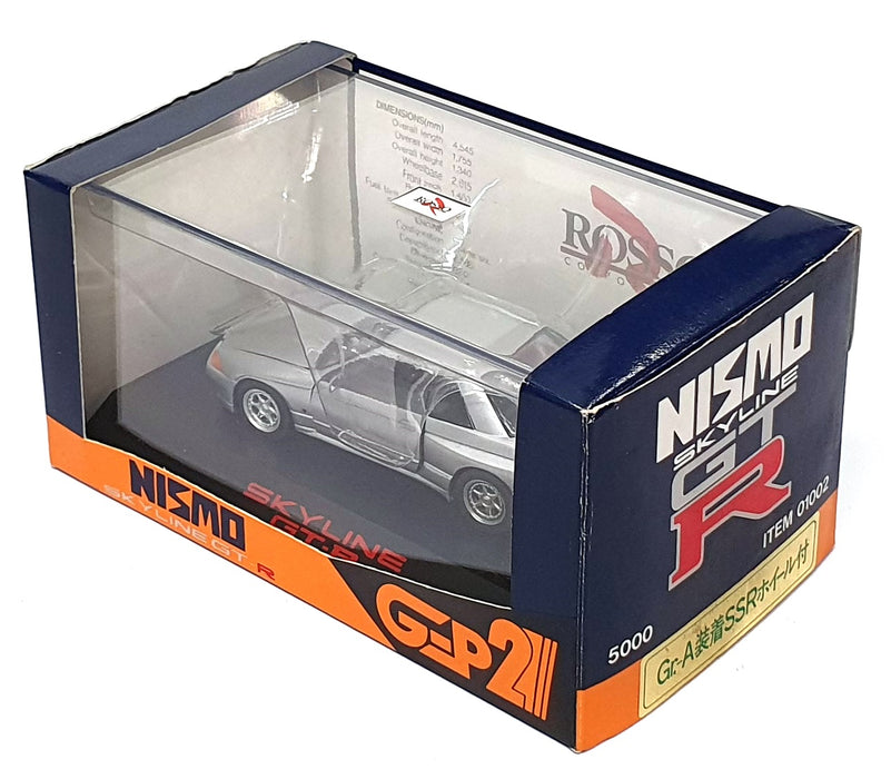 Rosso 1/43 Scale Diecast 01002 - Nissan Nismo Skyline GT-R - Silver