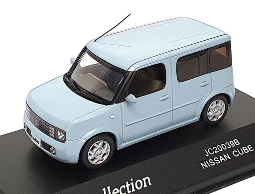 J Collection 1/43 Scale Diecast JC20039B - Nissan Cube - Air Blue