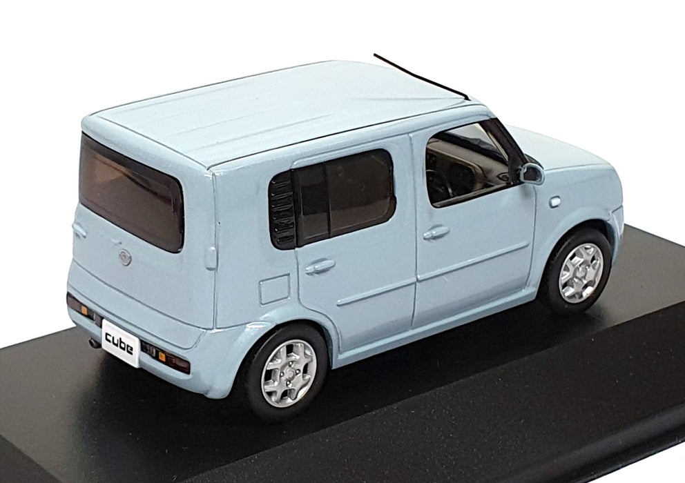 J Collection 1/43 Scale Diecast JC20039B - Nissan Cube - Air Blue