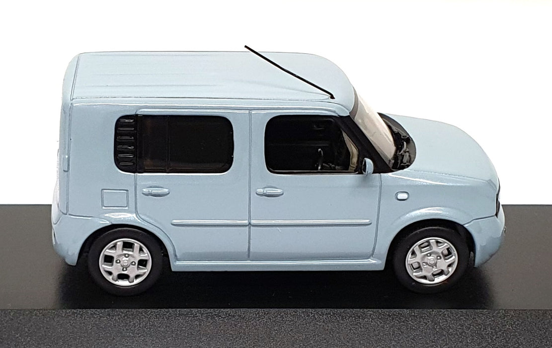 J Collection 1/43 Scale Diecast JC20039B - Nissan Cube - Air Blue