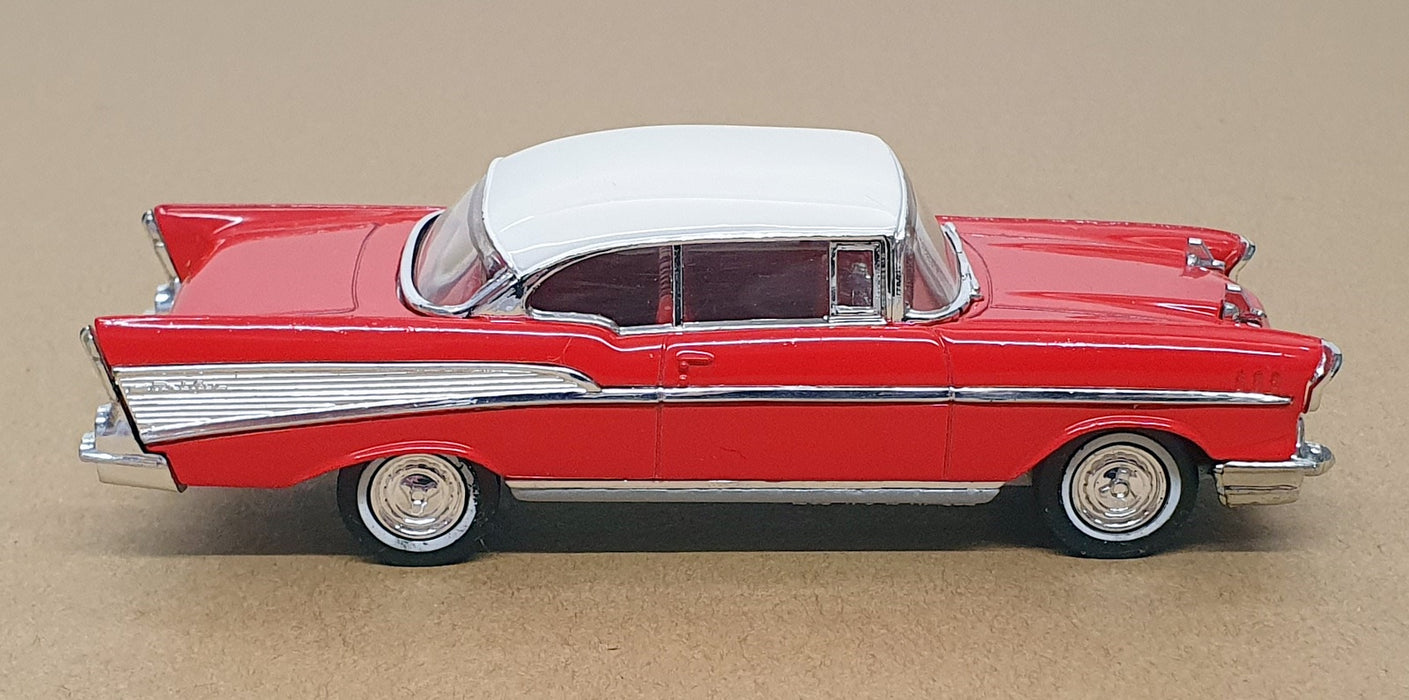 Matchbox Dinky 1/43 Scale Diecast DY-2 - 1957 Chevrolet Bel Air - Red/White
