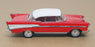 Matchbox Dinky 1/43 Scale Diecast DY-2 - 1957 Chevrolet Bel Air - Red/White