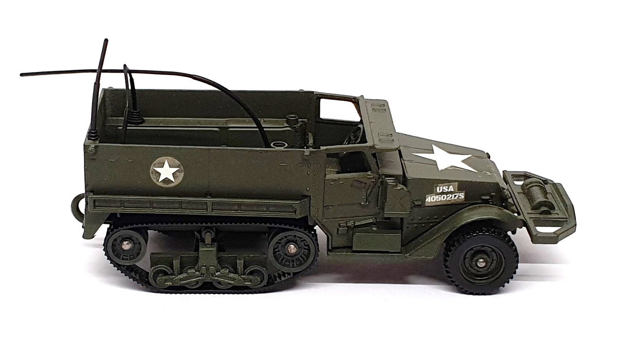 Solido 1/50 Scale 6203 - M3 Half Track US Army Radio Truck - Green