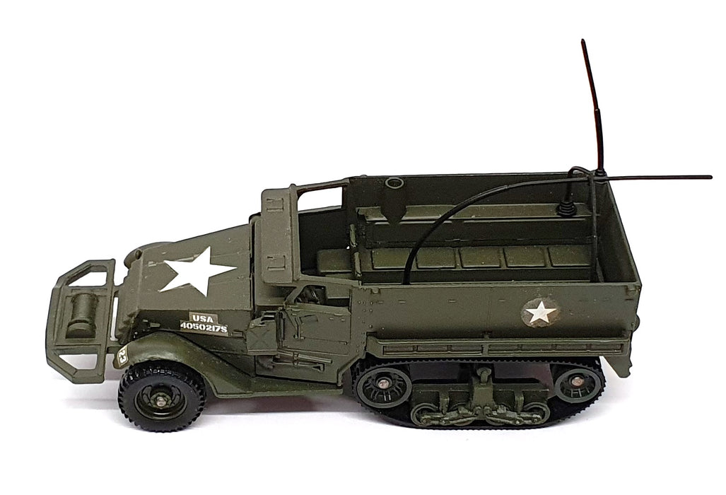 Solido 1/50 Scale 6203 - M3 Half Track US Army Radio Truck - Green
