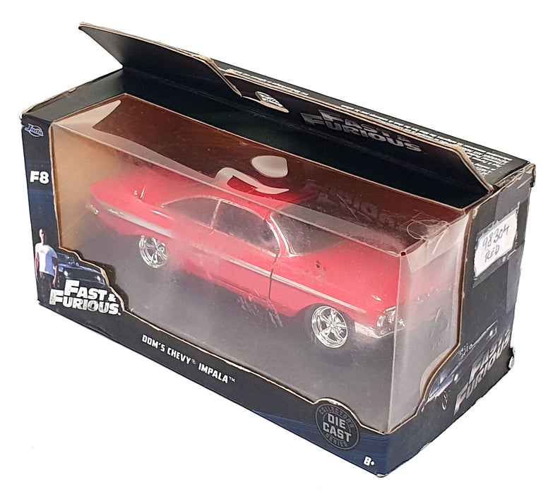 Jada 1/32 Scale Diecast 98304 - Fast & Furious Dom's Chevy Impala - Red