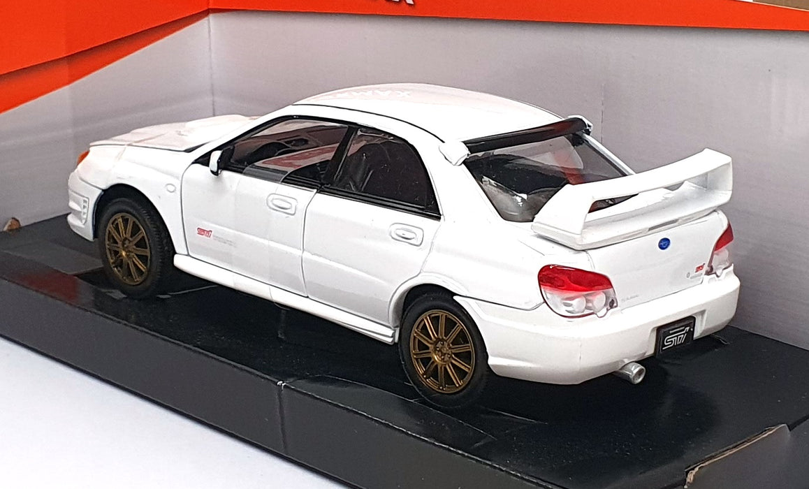 Motor Max 1/24 Scale Diecast 73330 - Subaru Impreza WRX STi - White
