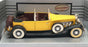 Mira 1/24 Scale Diecast 2513 - 1934 Duesenberg Model J - Yellow