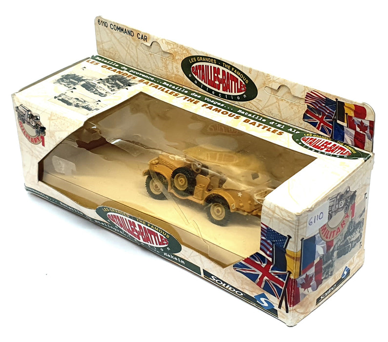 Solido 1/43 Scale Diecast 6110 - Dodge Command Car US Army - Beige