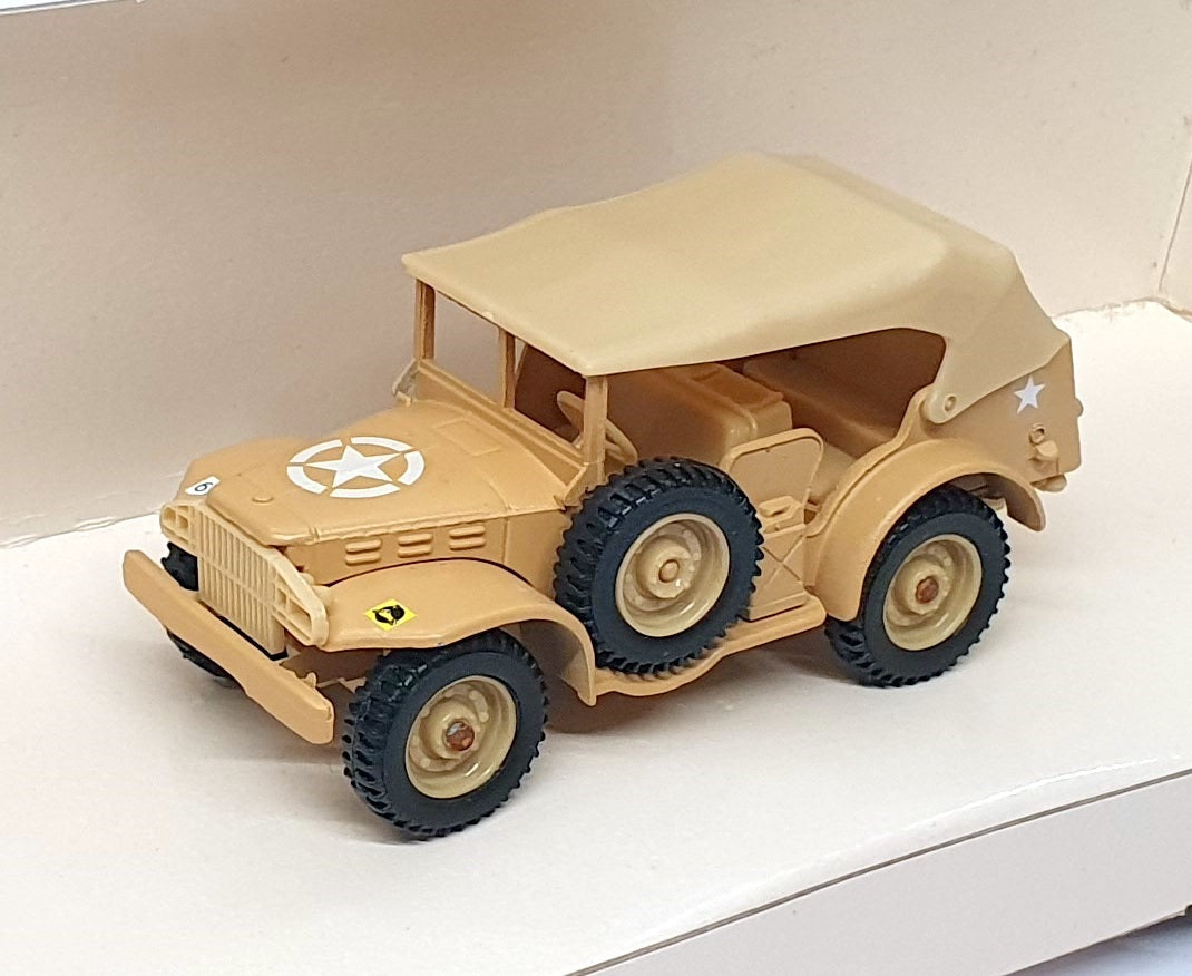 Solido 1/43 Scale Diecast 6110 - Dodge Command Car US Army - Beige