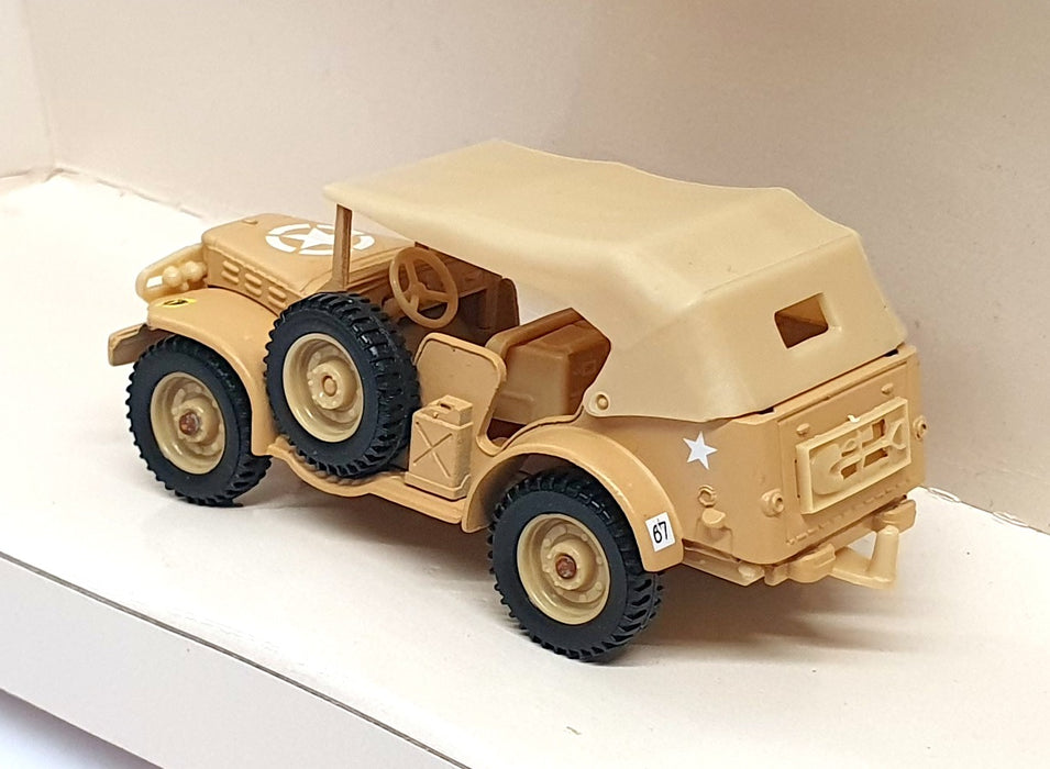 Solido 1/43 Scale Diecast 6110 - Dodge Command Car US Army - Beige