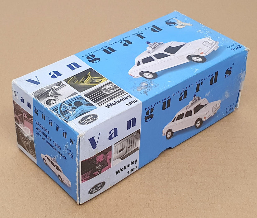 Vanguards 1/43 Scale VA08501 - Wolseley 1800 City Of London Police - White