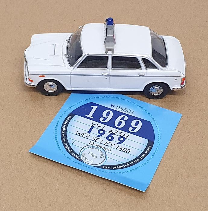 Vanguards 1/43 Scale VA08501 - Wolseley 1800 City Of London Police - White