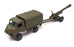 Solido 1/50 Scale Diecast 235 - Simca Unic S.U.M.B. 4x4 & 105mm Gun - Green