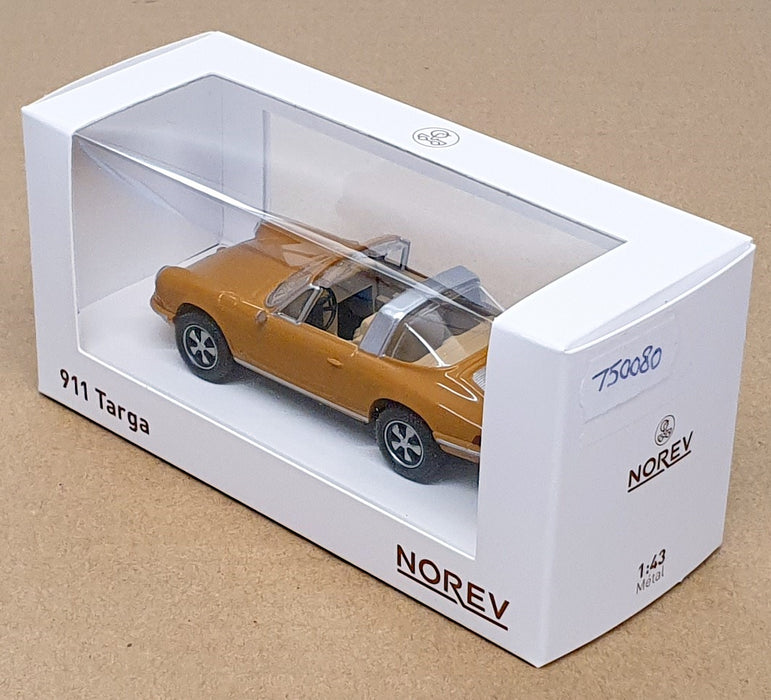 Norev 1/43 Scale 750080 - Porsche 911 Targa - Lt. Brown