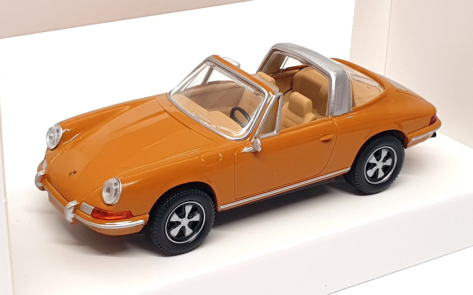 Norev 1/43 Scale 750080 - Porsche 911 Targa - Lt. Brown