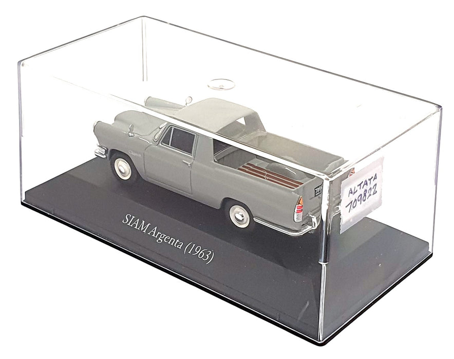 Altaya 1/43 Scale Diecast 709822 - 1963 Siam Argenta Pick Up Truck - Grey