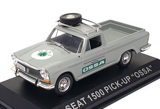 Altaya 1/43 Scale Diecast 641202 - Seat 1500 Pick Up Truck Ossa - Grey